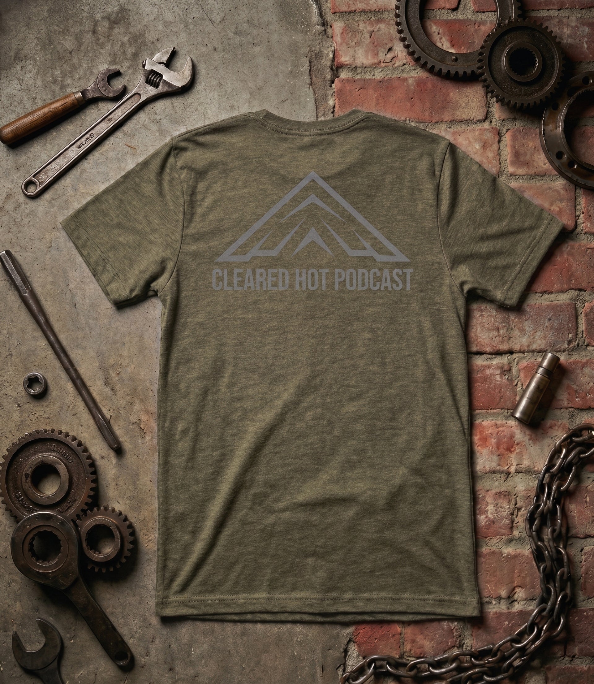 Cleared Hot Lat/Long - Olive Drab