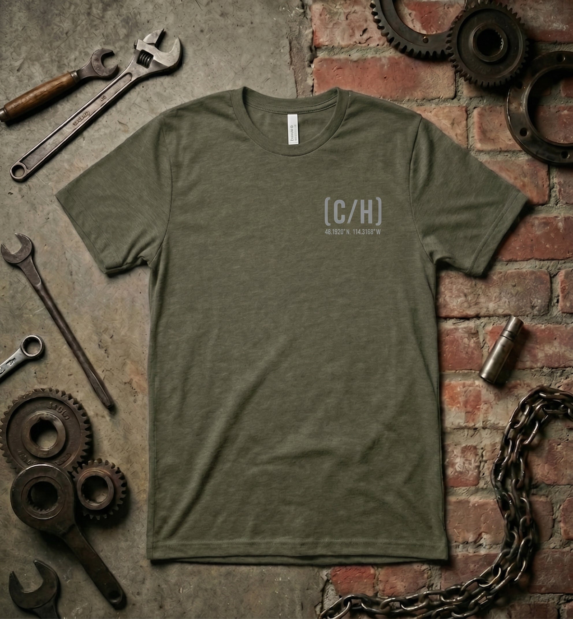 Cleared Hot Lat/Long - Olive Drab