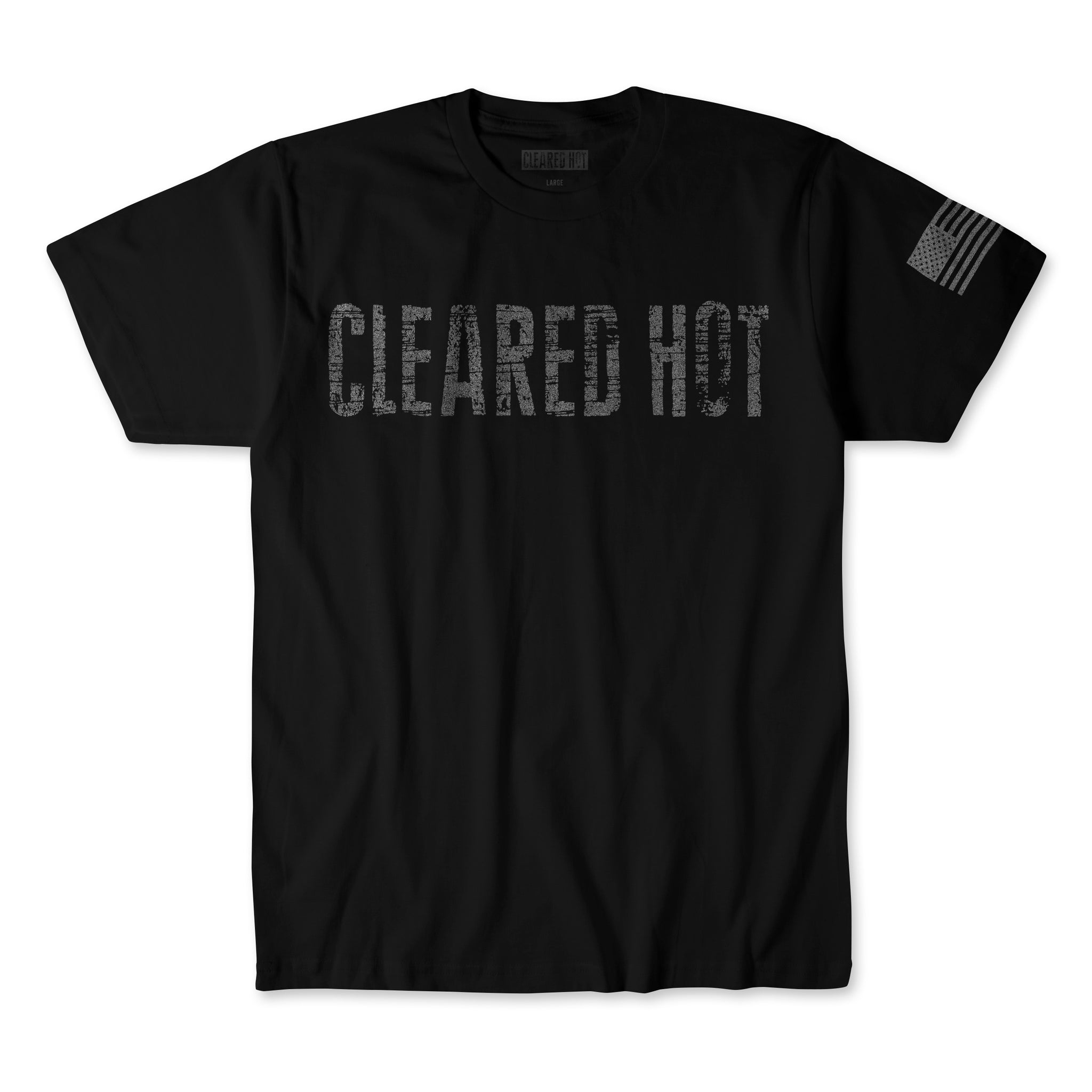Cleared Hot Tee - Black Reflective