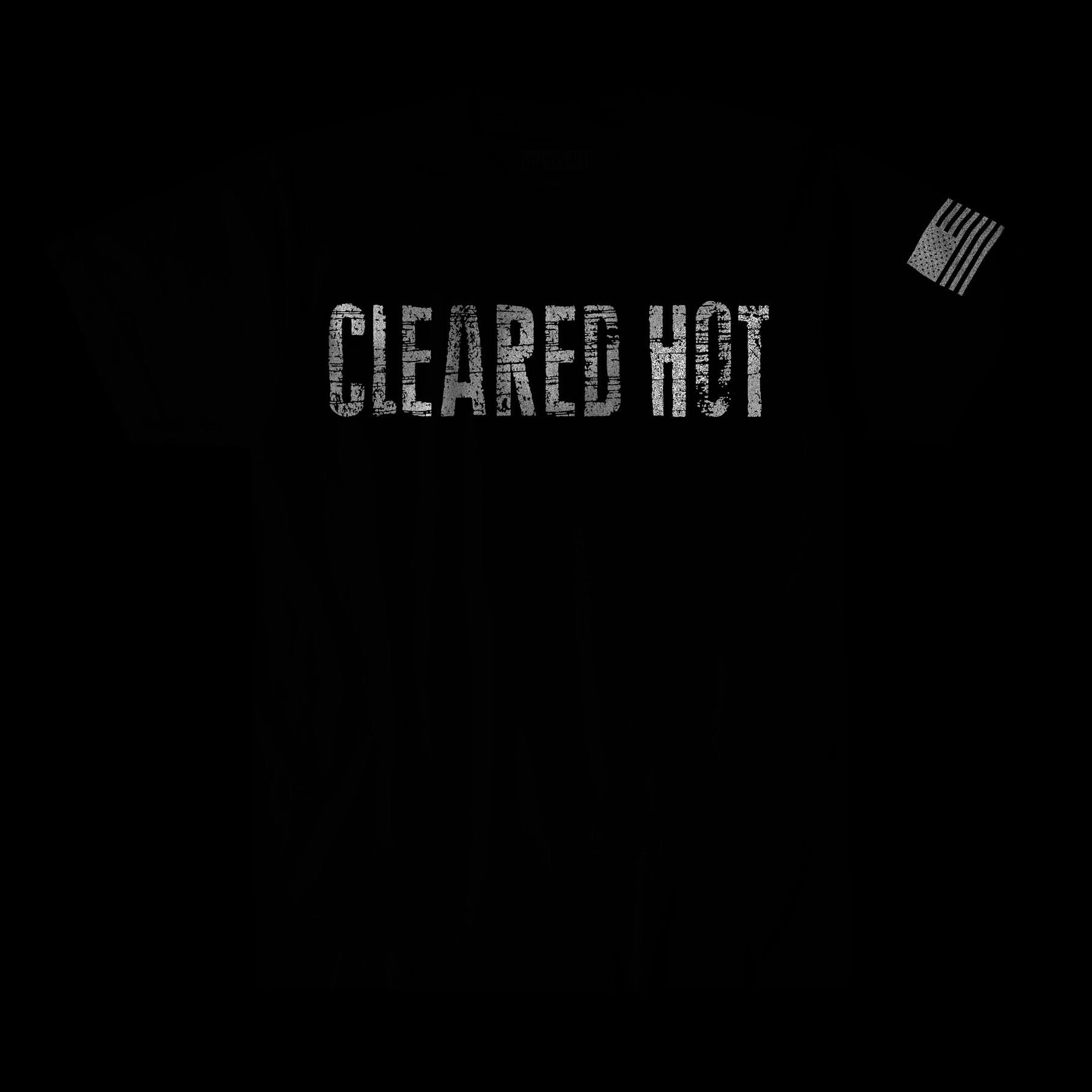 Cleared Hot Tee - Black Reflective